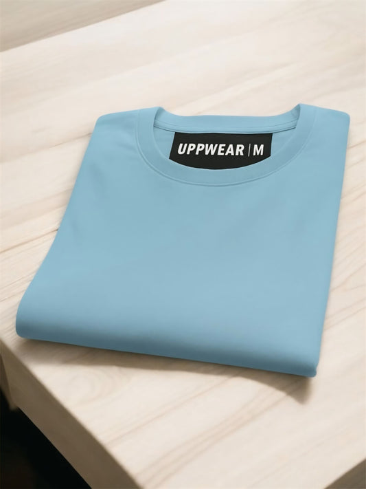 SkyBlue Basic Tee